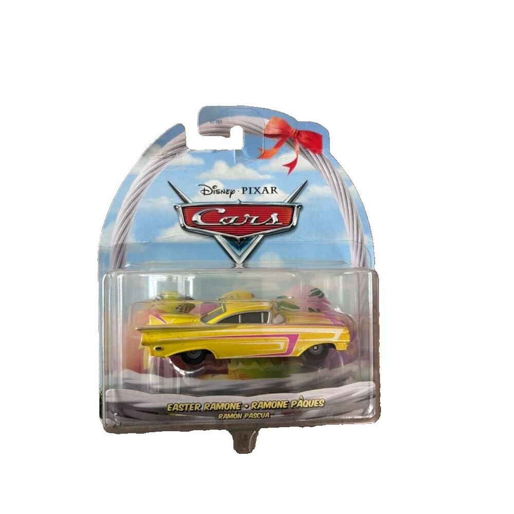 Disney Pixar Cars Easter Ramone Yellow Scale Die-Cast Vehicle Holiday New